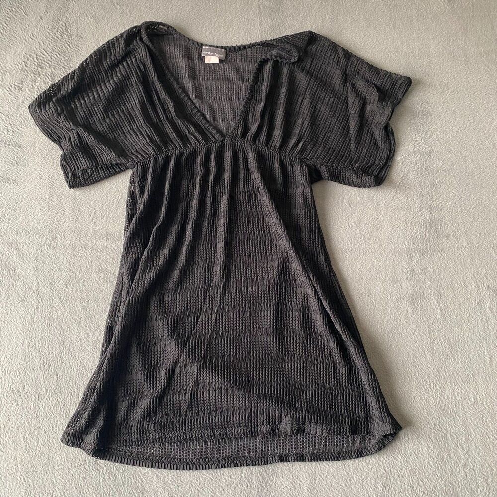 Women's Jordan Taylor Black Dress Swimming Cover Up Size M